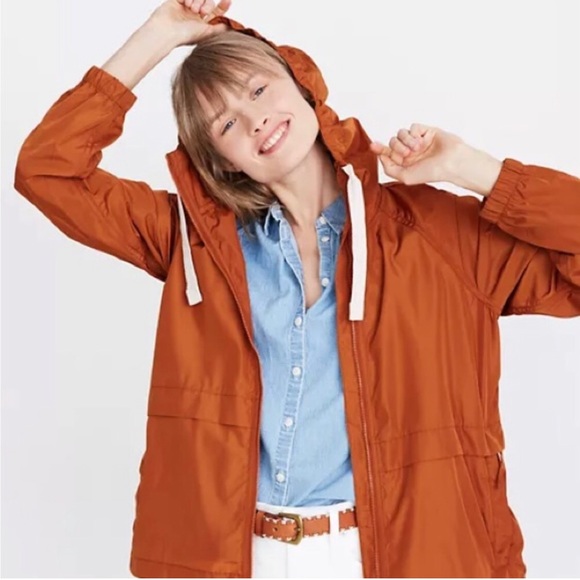 Madewell Jackets & Coats Madewell Packable Rain Jacket M Poshmark